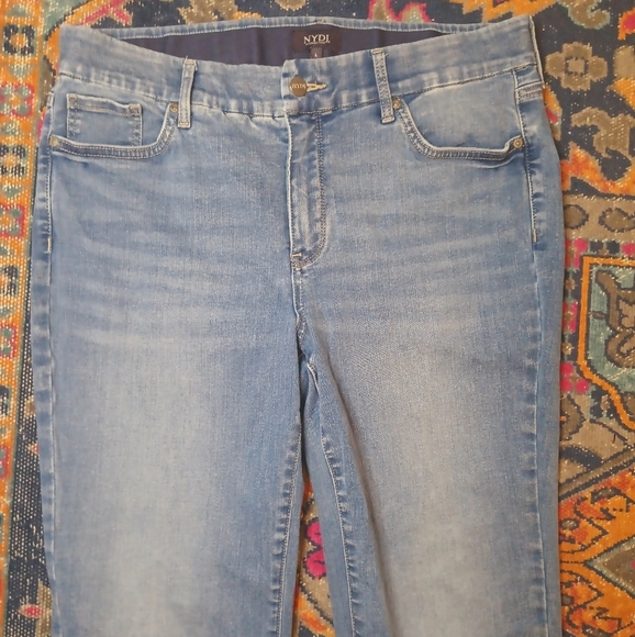 NYDJ Waist Match Lift X Tuck Technology Straight Leg Jean - Picture 2 of 5